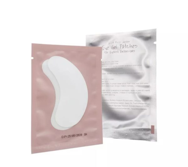 Eye Gel Patches for Lash Treatments, 50 in pack