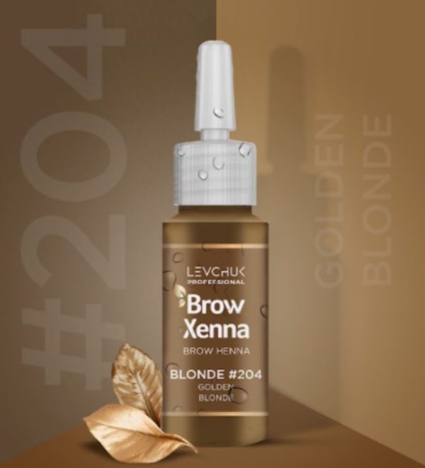 BrowXenna-Golden-Blonde-204-Best-Seller-Eyebrows-Henna-Wellington-NZ