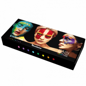 BROWXENNA Rainbow Coloring Set, 8 colors of direct-action pigments for Eyebrows