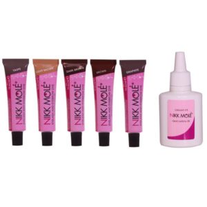 NIKK MOLE - PERMANENT DYE FOR EYELASHES AND BROWS - ALL YOU NEED KIT