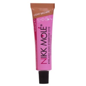 NIKK MOLE Permanent Dye for Brows & Lashes LIGHT BROWN