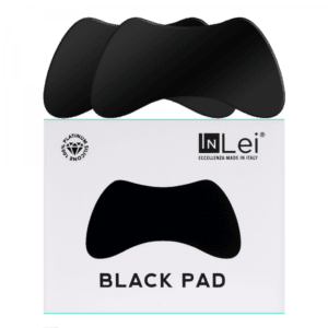 InLei® Reusable Silicone Eye Pads BLACK, 2 pairs