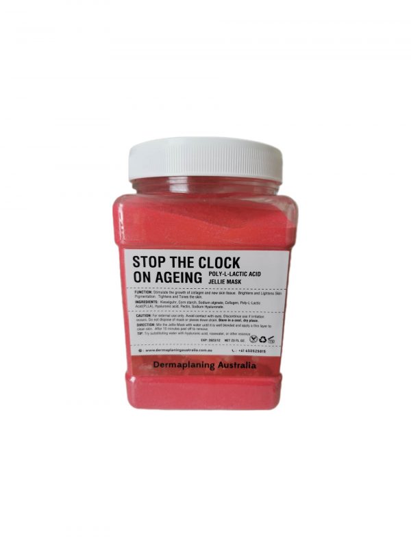 STOP-THE-CLOCK-ON AGING - 650g-Poly-L-Lastic-Acid-Alginate-Jellie-Mask