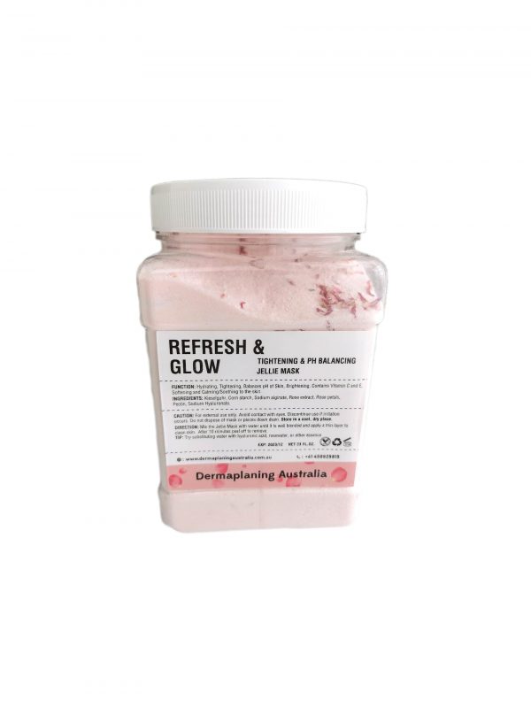 DERMAPLANING Jellie Mask REFRESH & GLOW, 650g (Tightening & pH Balancing)