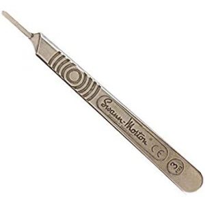 SWANN-MORTON Dermaplaning Tool, Metal Handle