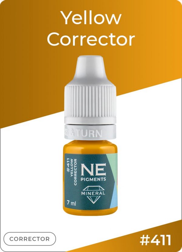 NE-Pigments-Eyebrow-PMU-Mineral-Pigment-Yellow-Corrector-411-PMU-SUPPLY-Auckland-NZ