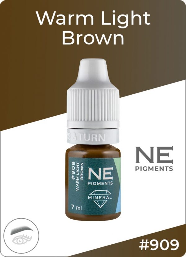 NE-Pigments-Eyebrow-PMU-Pigment-Warm-Light-Brown-909-PMU-SUPPLY-Auckland-NZ