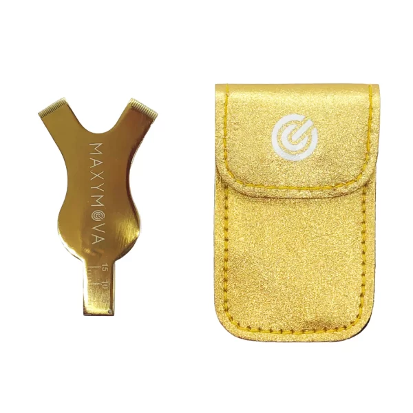 Maxymova-Golden-Y-metal-Tool-For-Lash-Lift-with-Ruler-Brows-Boutique-Tauranga-NZ
