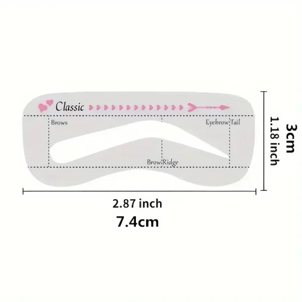 Reusable-Eyebrow-Stencil-Kit-For-Eyebrows-shape-Beauty-Store-Nelson-NZ