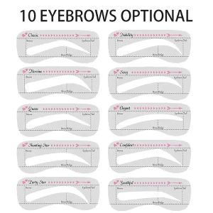 Reusable-Eyebrow-Stencil-Kit-For-Eyebrows-shape-Beauty-Store-Wellington-NZ