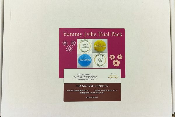 DERMAPLANING Jellie Masks Trial Pack, 12 Flavors - Image 3