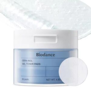 BIODANCE Cera-Nol Gel Toner Pads, 60 pads