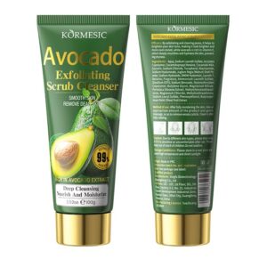 Kormesic-Exfoliating-Scrub-Cleanser-for-face-Avocado-brows-Boutique-Taupo-NZ